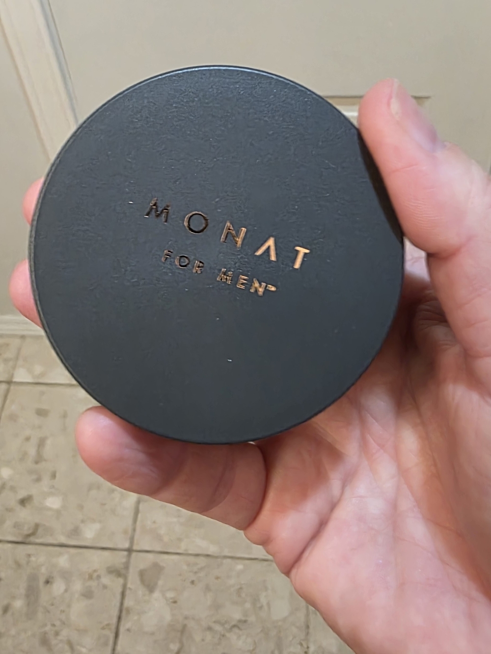 MONAT For Men Matte Black Styling Pomade
